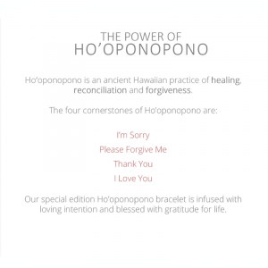 Ho'oponopono Prayer